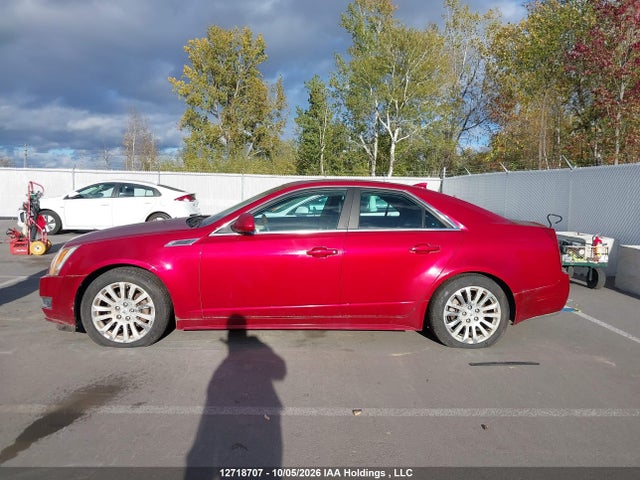 12718707 :رقم المزاد ، 1G6DJ5EG6A0134324 vin ، 2010 Cadillac Cts 3.6l Base مزاد بيع