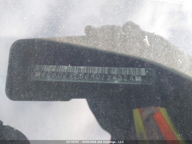 12718707 :رقم المزاد ، 1G6DJ5EG6A0134324 vin ، 2010 Cadillac Cts 3.6l Base مزاد بيع