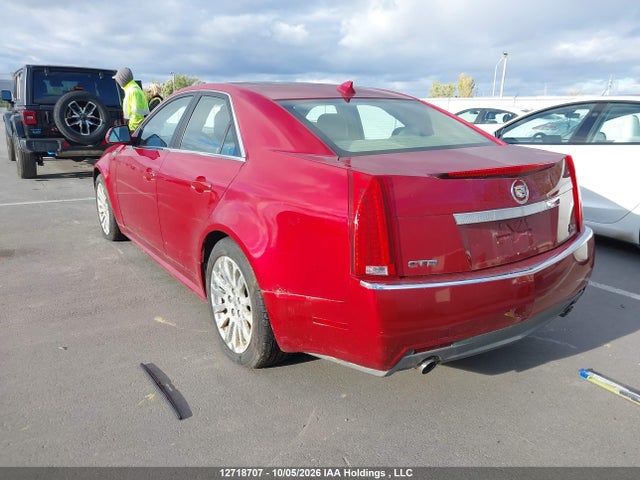 12718707 :رقم المزاد ، 1G6DJ5EG6A0134324 vin ، 2010 Cadillac Cts 3.6l Base مزاد بيع