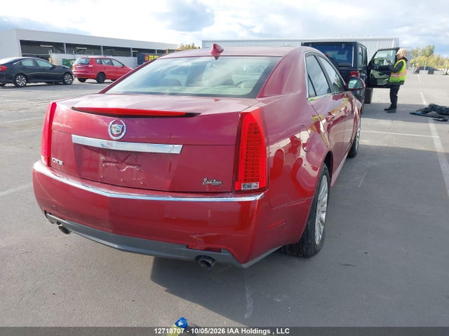 12718707 :رقم المزاد ، 1G6DJ5EG6A0134324 vin ، 2010 Cadillac Cts 3.6l Base مزاد بيع