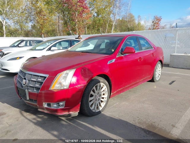 12718707 :رقم المزاد ، 1G6DJ5EG6A0134324 vin ، 2010 Cadillac Cts 3.6l Base مزاد بيع