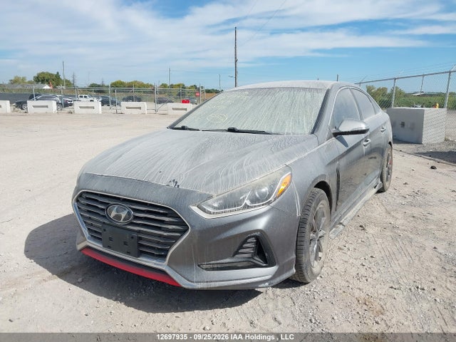 2018 Hyundai Sonata Gl მანქანა იყიდება აუქციონზე, vin: 5NPE24AFXJH628792, აუქციონის ნომერი: 12697935