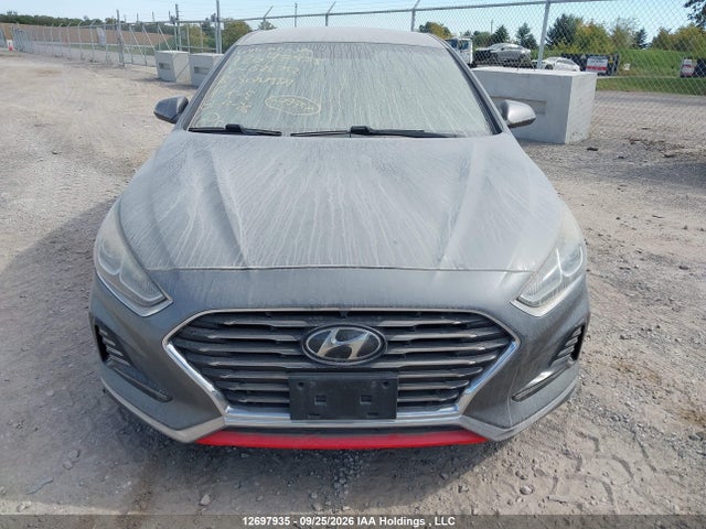 2018 Hyundai Sonata Gl მანქანა იყიდება აუქციონზე, vin: 5NPE24AFXJH628792, აუქციონის ნომერი: 12697935