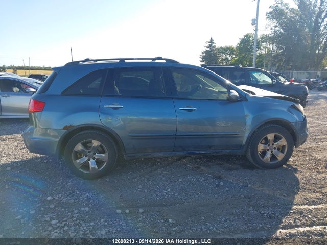 12698213 :رقم المزاد ، 2HNYD282X7H002718 vin ، 2007 Acura Mdx مزاد بيع