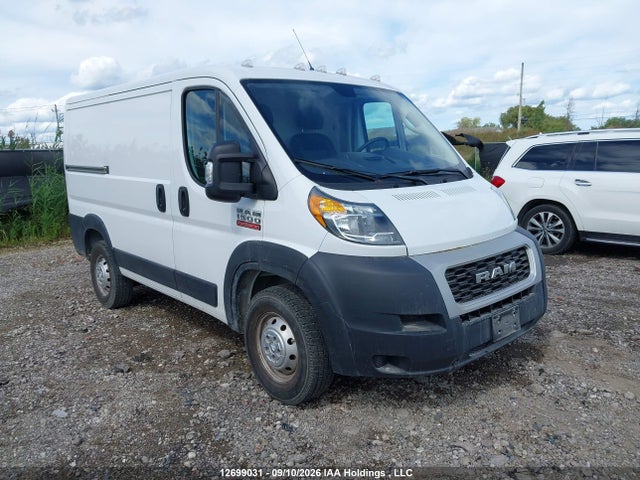 2020 Ram Promaster 1500 Low Roof 118 In. Wb მანქანა იყიდება აუქციონზე, vin: 3C6TRVNG8LE122811, აუქციონის ნომერი: 12699031