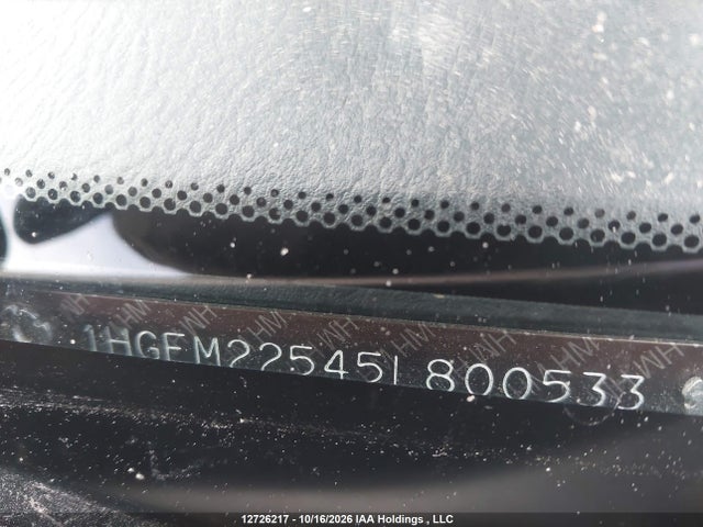 Продажа на аукционе авто 2005 Honda Civic Lx, vin: 1HGEM22545L800533, номер лота: 12726217