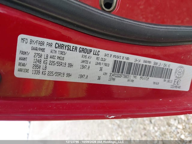 Aukcja sprzedaży 2015 Dodge Journey Crossroad, vin: 3C4PDDGG5FT566311, numer aukcji: 12723796