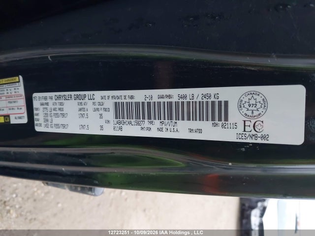 Продаж на аукціоні авто 2010 Jeep Wrangler Unlimited Sport, vin: 1J4BA3H1XAL158277, номер лоту: 12723251