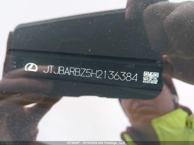 12726297 :رقم المزاد ، JTJBARBZ5H2136384 vin ، 2017 Lexus Nx 200t 200t مزاد بيع