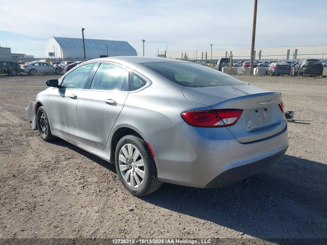 2015 Chrysler 200 Lx მანქანა იყიდება აუქციონზე, vin: 1C3CCCFB9FN757137, აუქციონის ნომერი: 12726313