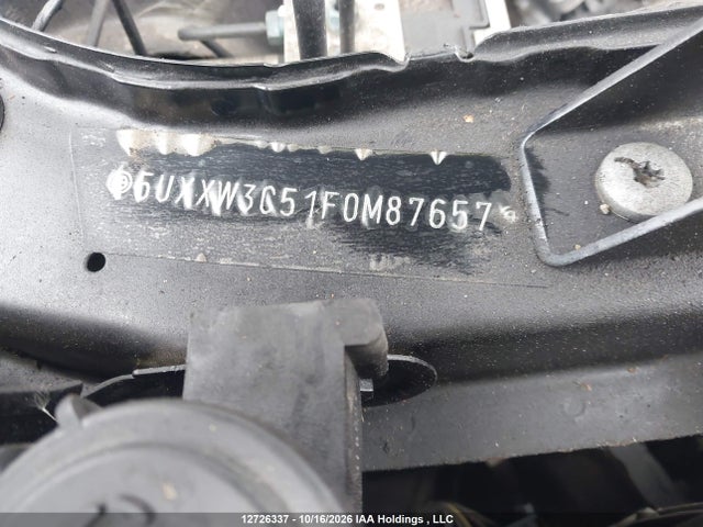 5UXXW3C51F0M87657 BMW X4 Xdrive28i