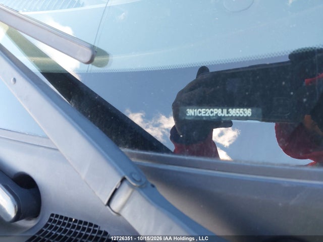 Продаж на аукціоні авто 2018 Nissan Versa Note S/sr/sv, vin: 3N1CE2CP8JL365536, номер лоту: 12726351