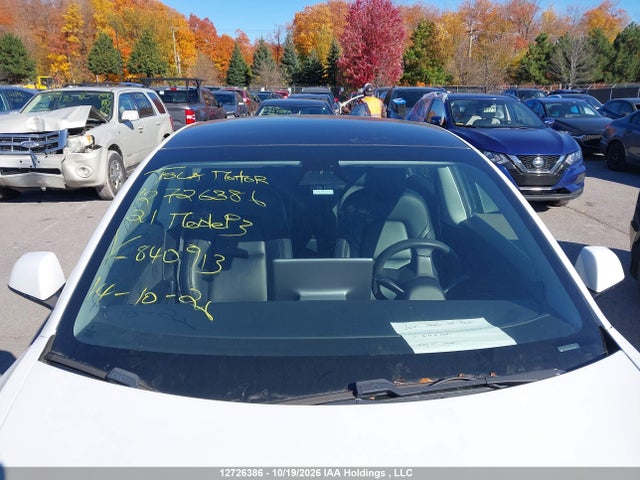 Продажа на аукционе авто 2021 Tesla Model 3, vin: 5YJ3E1EA6MF840913, номер лота: 12726386