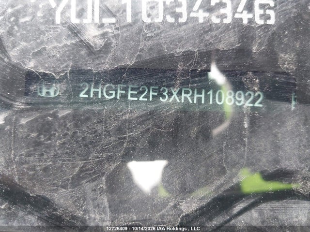 Honda CIVIC EX 2024 2HGFE2F3XRH108922 Image 20