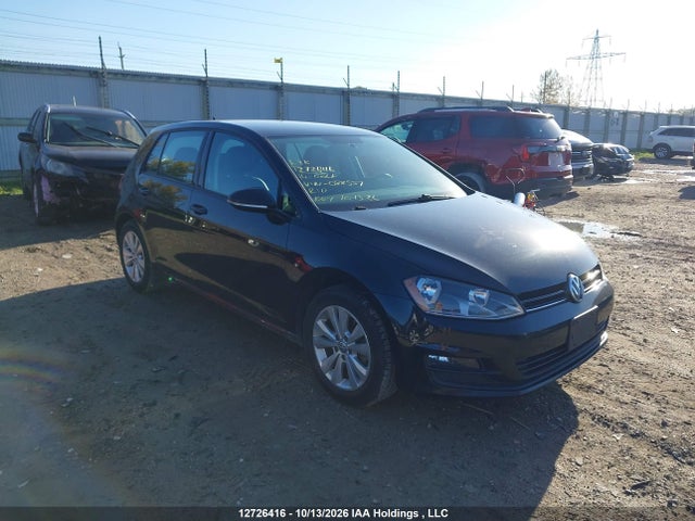 12726416 :رقم المزاد ، 3VW2A7AUXFM088557 vin ، 2015 Volkswagen Golf 2.0 Tdi Comfortline/2.0 Tdi Highline/2.0 Tdi Trendline مزاد بيع