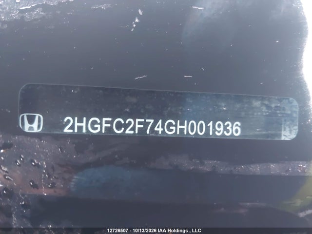 Honda Civic Ex 4dr 2016 2HGFC2F74GH001936 Image 19