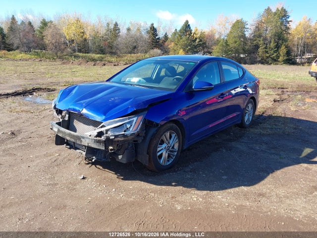 2019 Hyundai Elantra Preferred მანქანა იყიდება აუქციონზე, vin: KMHD84LF8KU862973, აუქციონის ნომერი: 12726526