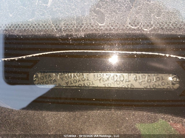 Продаж на аукціоні авто 2007 Lexus Rx 350, vin: 2T2HK31UX7C014161, номер лоту: 12726544