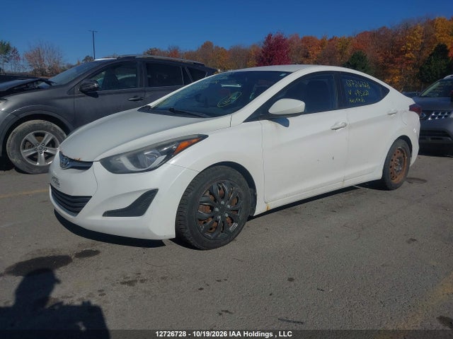 Hyundai Elantra Limited 2014 5NPDH4AEXEH495250 Image 2