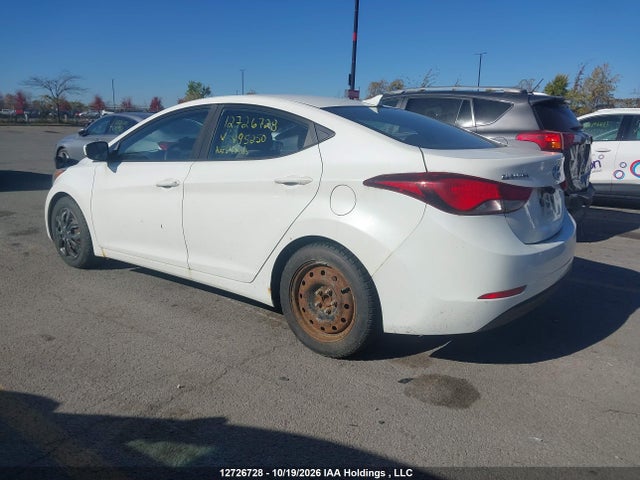 Hyundai Elantra Limited 2014 5NPDH4AEXEH495250 Image 3