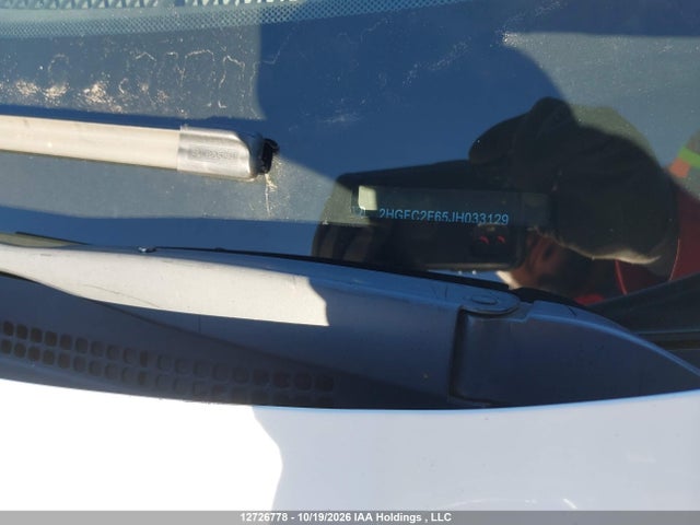 Продаж на аукціоні авто 2018 Honda Civic Lx, vin: 2HGFC2F65JH033129, номер лоту: 12726778