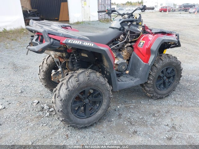 12726902 :رقم المزاد ، 3JBLKAU43KJ001836 vin ، 2019 Can-am Outlander Xt 850/xt-p 850 مزاد بيع