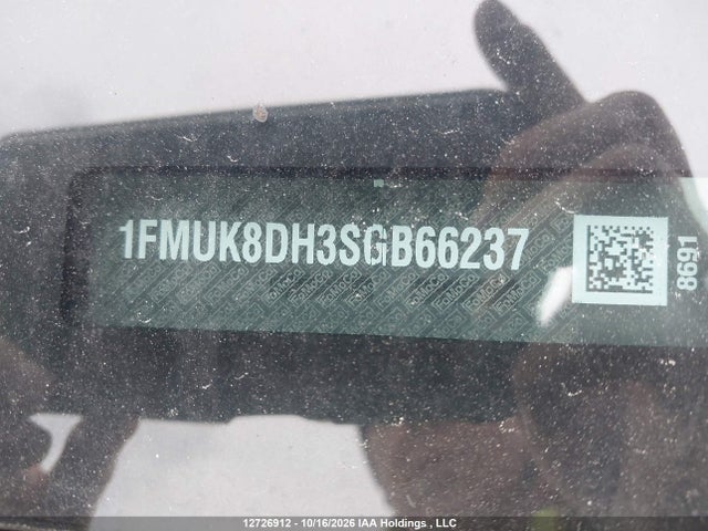 2025 Ford Explorer Active მანქანა იყიდება აუქციონზე, vin: 1FMUK8DH3SGB66237, აუქციონის ნომერი: 12726912