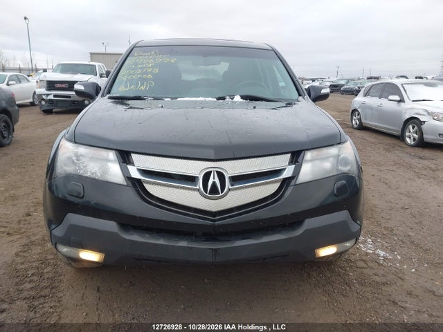 12726928 :رقم المزاد ، 2HNYD28649H005183 vin ، 2009 Acura Mdx Technology Package مزاد بيع