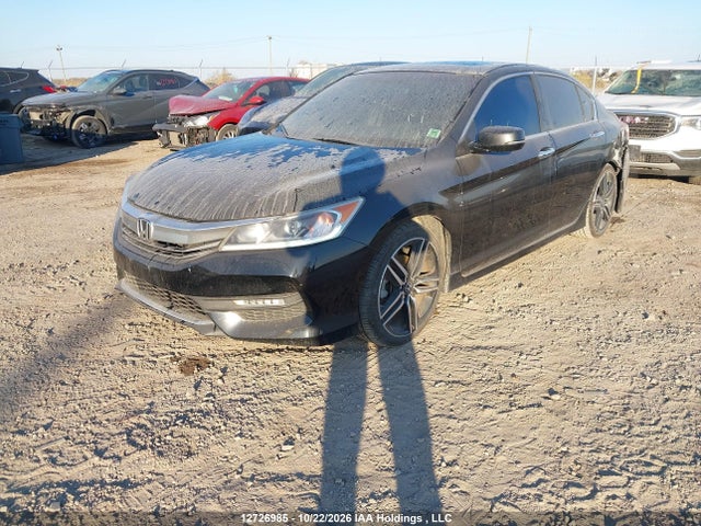 12726985 :رقم المزاد ، 1HGCR2F57GA808661 vin ، 2016 Honda Accord Sport مزاد بيع