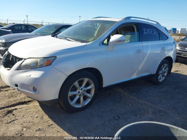 12727265 :رقم المزاد ، 2T2BK1BA2AC048956 vin ، 2010 Lexus Rx 350 مزاد بيع