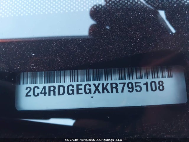 Dodge Grand Caravan Gt 2019 2C4RDGEGXKR795108 Image 20