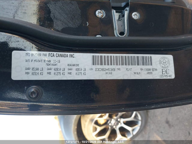 Продажа на аукционе авто 2017 Chrysler 300 S, vin: 2C3CCABG2HH513458, номер лота: 12727371
