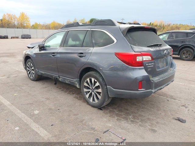 Продаж на аукціоні авто 2016 Subaru Outback 3.6r Limited Package, vin: 4S4BSFNCXG3260970, номер лоту: 12727421