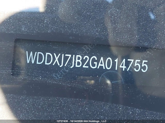 WDDXJ7JB2GA014755 Mercedes-Benz Amg S 63 4matic