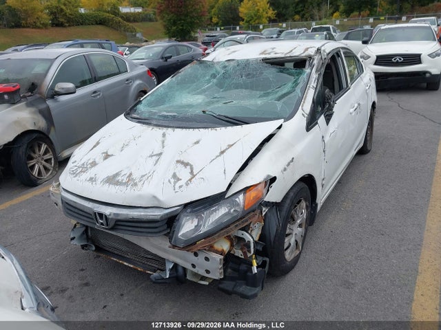12713926 :رقم المزاد ، 2HGFB2F48CH027541 vin ، 2012 Honda Civic Lx مزاد بيع