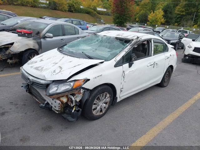12713926 :رقم المزاد ، 2HGFB2F48CH027541 vin ، 2012 Honda Civic Lx مزاد بيع