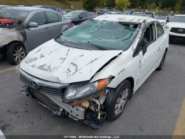 12713926 :رقم المزاد ، 2HGFB2F48CH027541 vin ، 2012 Honda Civic Lx مزاد بيع