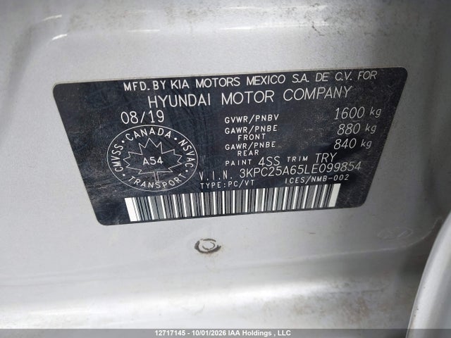 Hyundai Accent Preferred Auto Ivt 2020 3KPC25A65LE099854 Image 20