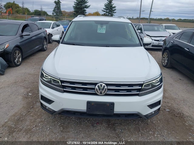 12727632 :رقم المزاد ، 3VV4B7AX3KM157202 vin ، 2019 Volkswagen Tiguan Highline مزاد بيع