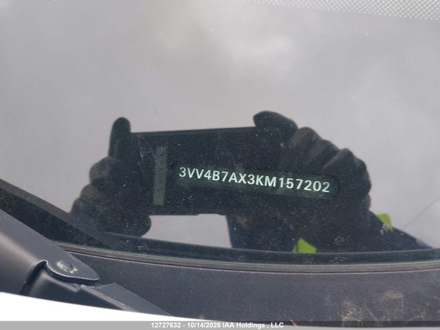 12727632 :رقم المزاد ، 3VV4B7AX3KM157202 vin ، 2019 Volkswagen Tiguan Highline مزاد بيع