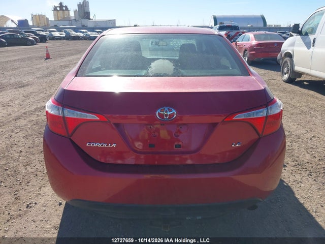 2T1BURHE1GC607543 Toyota COROLLA LE