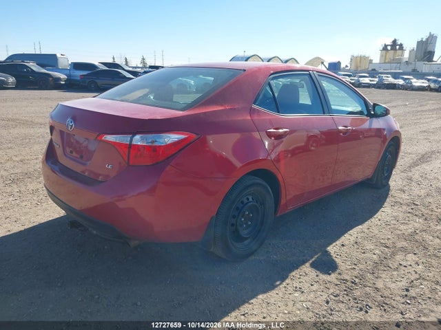 2T1BURHE1GC607543 Toyota COROLLA LE