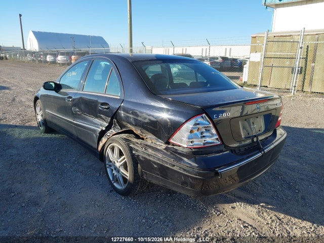 12727660 :رقم المزاد ، WDBRF92H47F890425 vin ، 2007 Mercedes-benz C 280 4mati مزاد بيع
