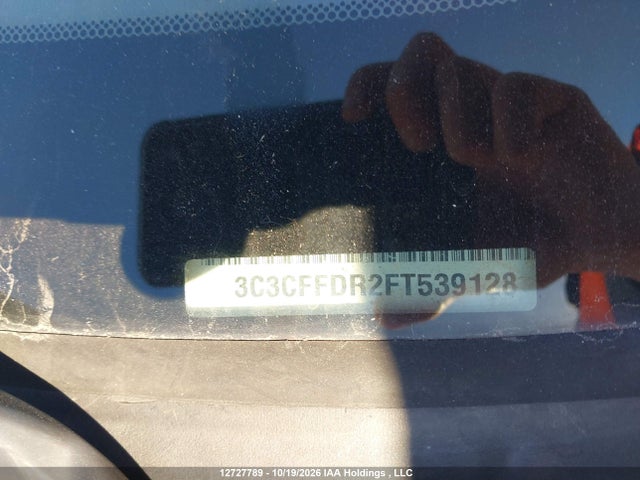 Продаж на аукціоні авто 2015 Fiat 500, vin: 3C3CFFDR2FT539128, номер лоту: 12727789