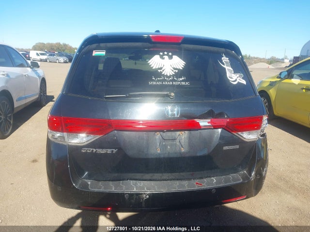 12727801 :رقم المزاد ، 5FNRL5H91GB509976 vin ، 2016 Honda Odyssey Touring مزاد بيع