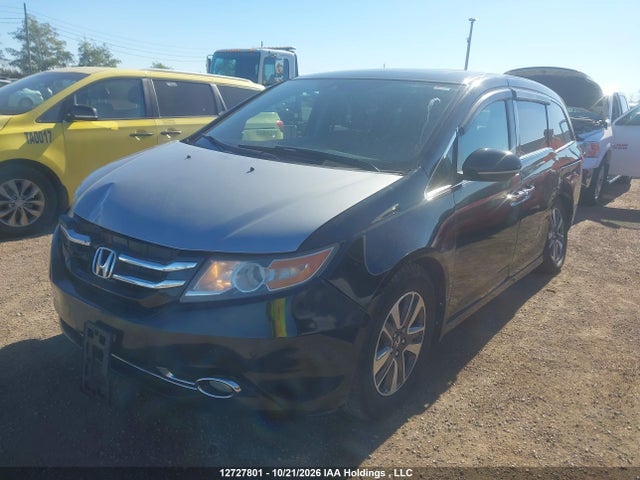12727801 :رقم المزاد ، 5FNRL5H91GB509976 vin ، 2016 Honda Odyssey Touring مزاد بيع