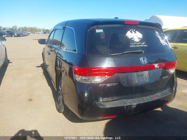 12727801 :رقم المزاد ، 5FNRL5H91GB509976 vin ، 2016 Honda Odyssey Touring مزاد بيع