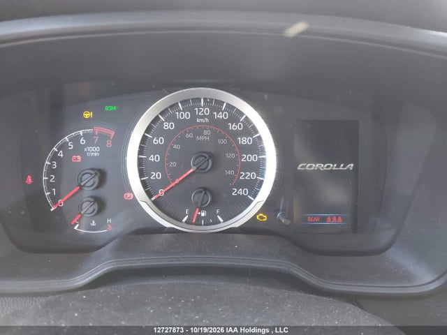 2020 Toyota Corolla Se მანქანა იყიდება აუქციონზე, vin: 5YFB4RBEXLP010961, აუქციონის ნომერი: 12727873