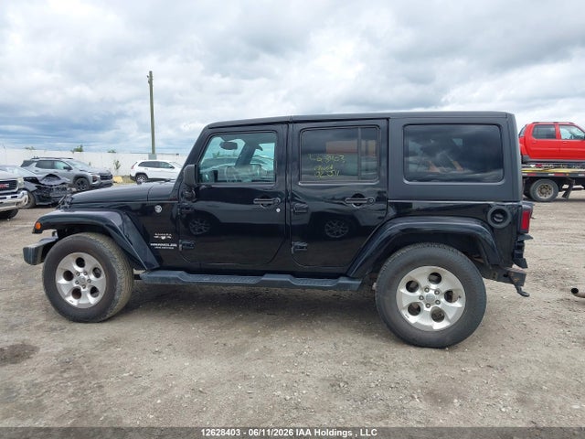 12628403 :رقم المزاد ، 1C4BJWEG8GL126047 vin ، 2016 Jeep Wrangler Unlimited Sahara مزاد بيع