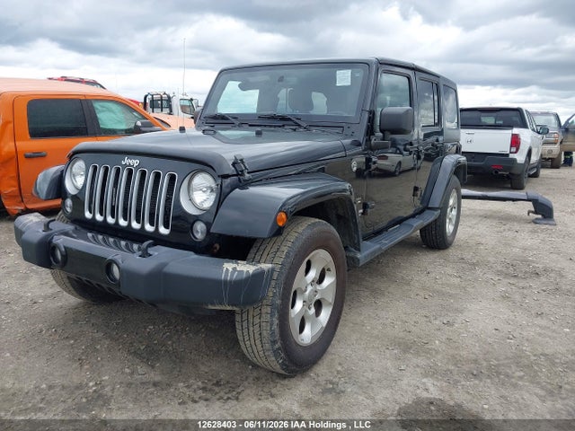 12628403 :رقم المزاد ، 1C4BJWEG8GL126047 vin ، 2016 Jeep Wrangler Unlimited Sahara مزاد بيع